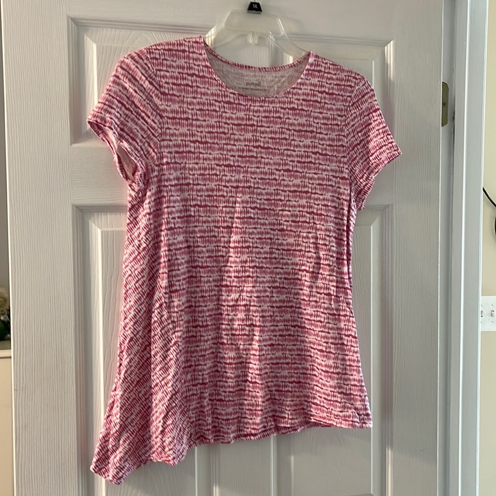 Jjill pure jill asymmetric pink shirt
